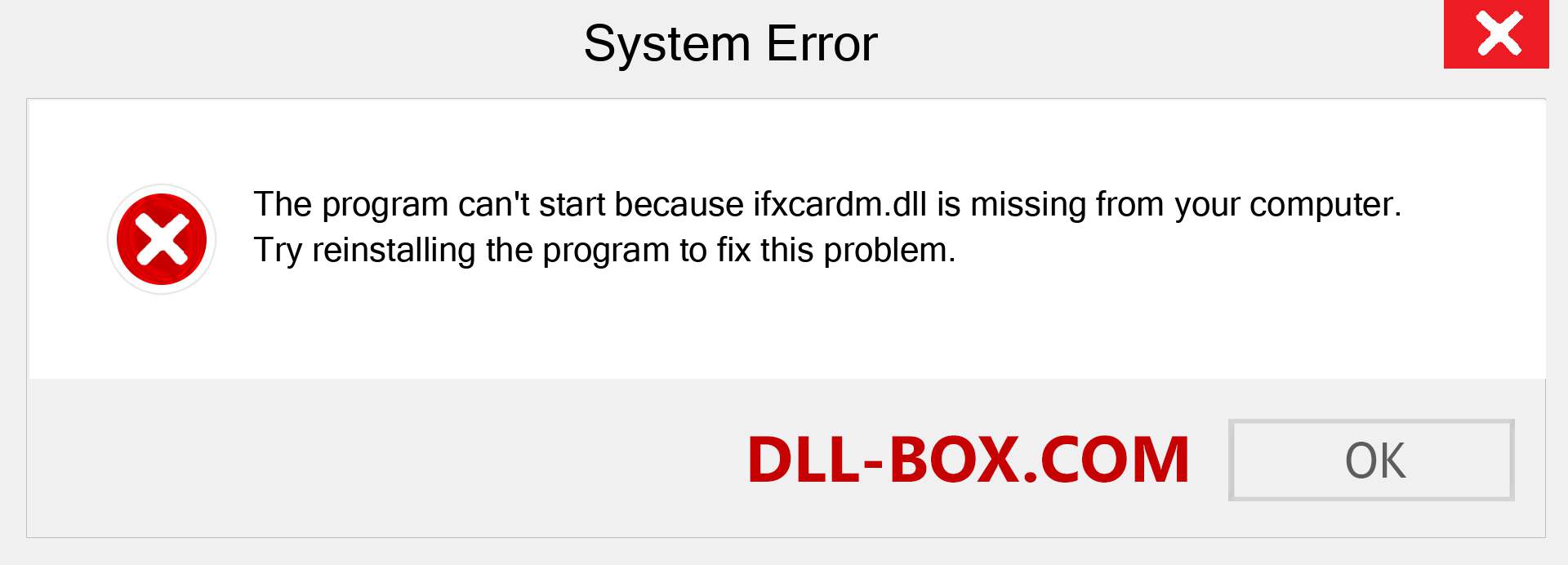  ifxcardm.dll file is missing?. Download for Windows 7, 8, 10 - Fix  ifxcardm dll Missing Error on Windows, photos, images